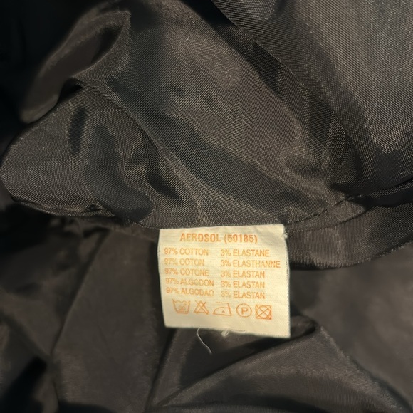 Rene Derby black lined zip back skirt size small - Picture 7 of 7